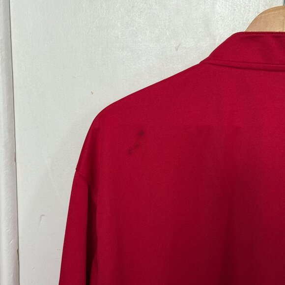 Yonex Men's Polo T-Shirt "M1163", Red - Picture 6 of 6